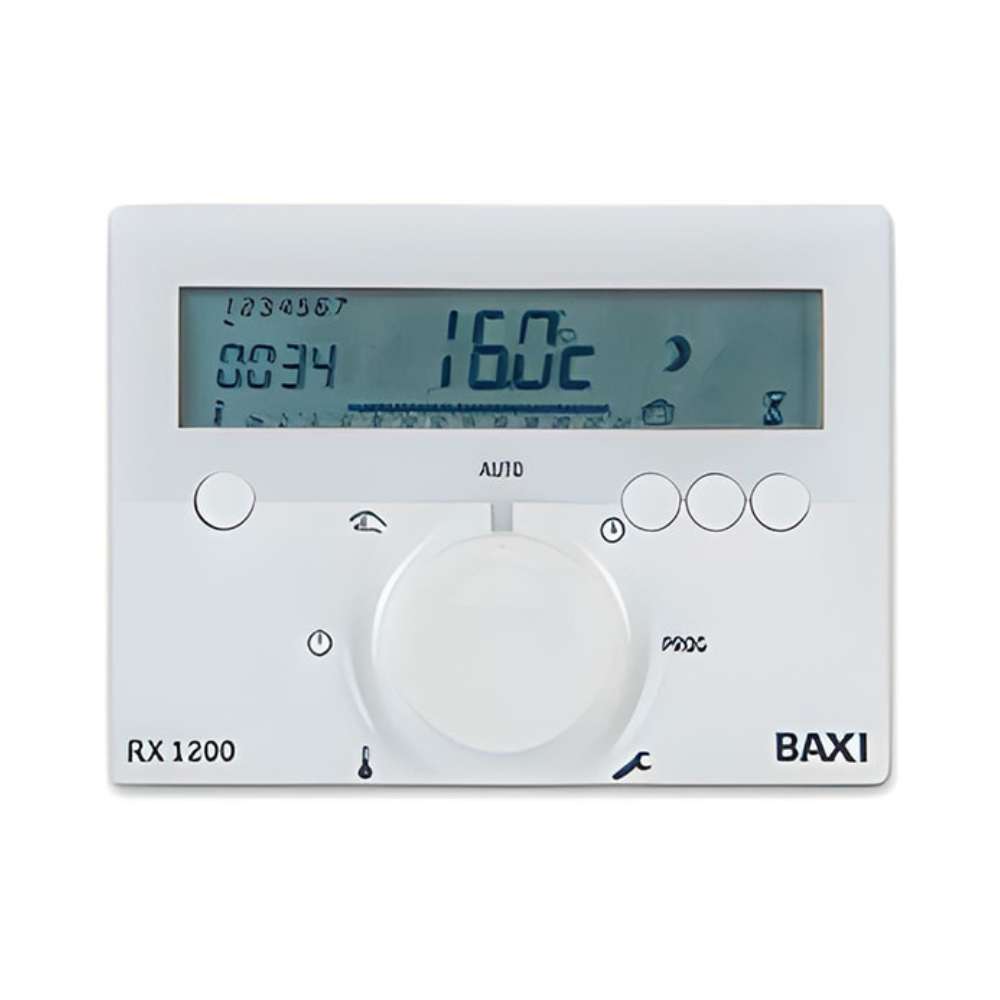 Termostato ambiente programável sem fios RX 1200 com referência 7216911 à marca BAXI 