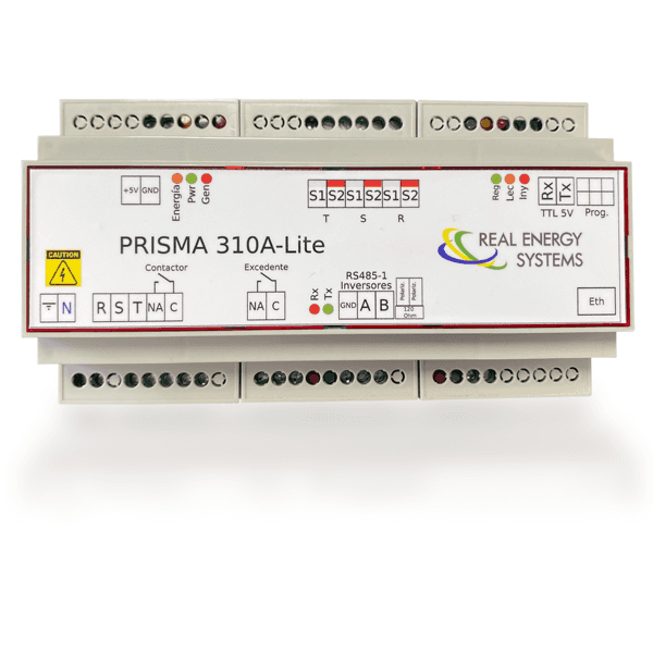 Regulador de potência para autoconsumo para pequenas instalações PRISMA-310ALITE com referência PRISMA-310ALITE à marca REAL ENERGY SYSTEMS