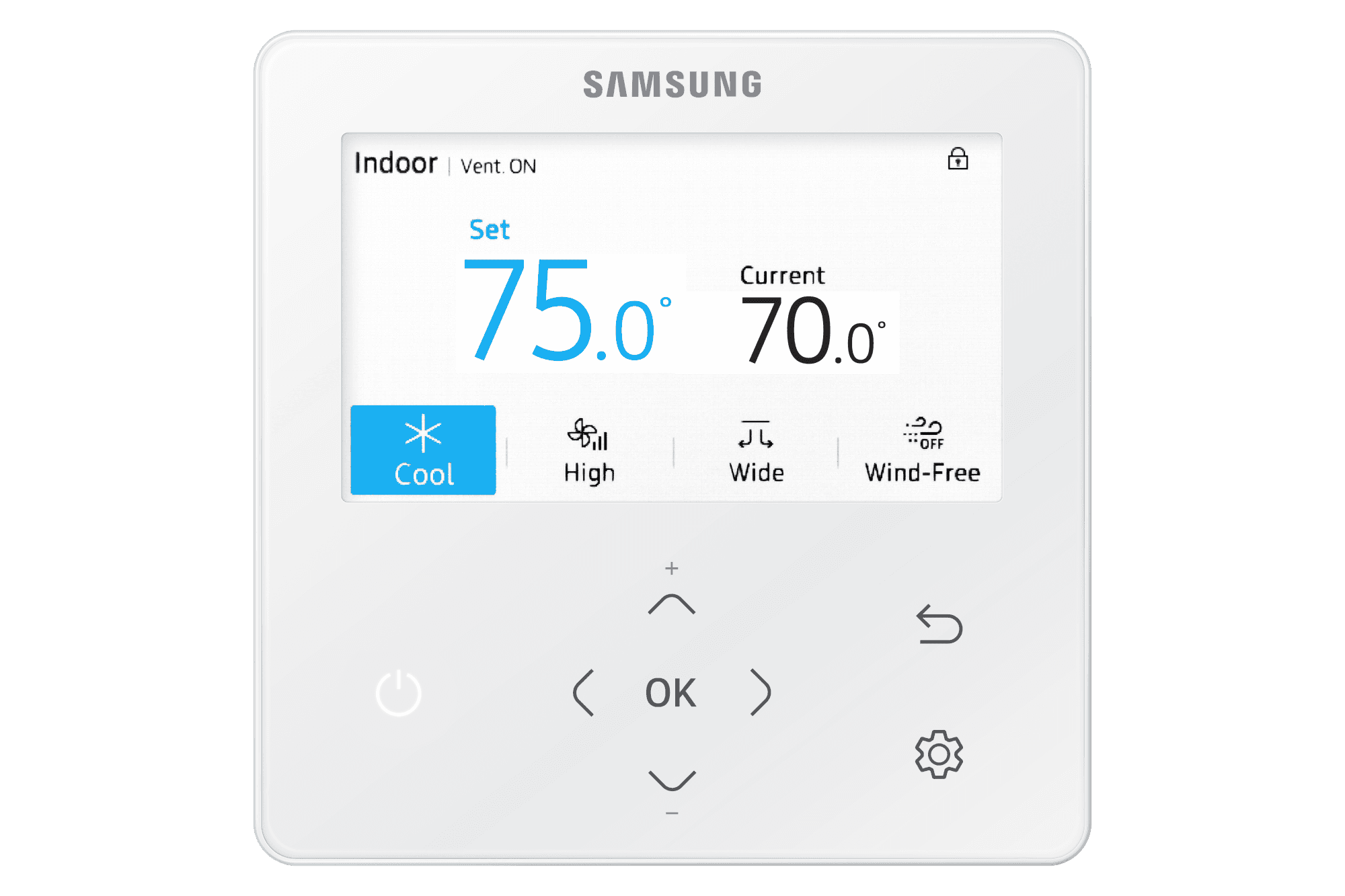 Controle remoto com fio premium Samsung MWR-WG01JN com referência MWR-WG01JN à marca SAMSUNG
