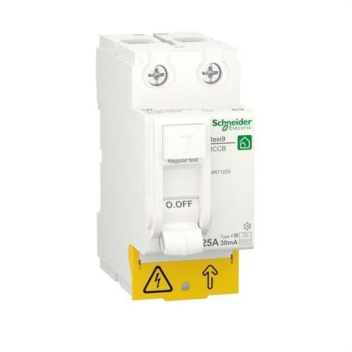 Diferencial RESI9 ID 2P 25A 30mA F-SI com referência R9R71225 à marca SCHNEIDER ELECTRIC