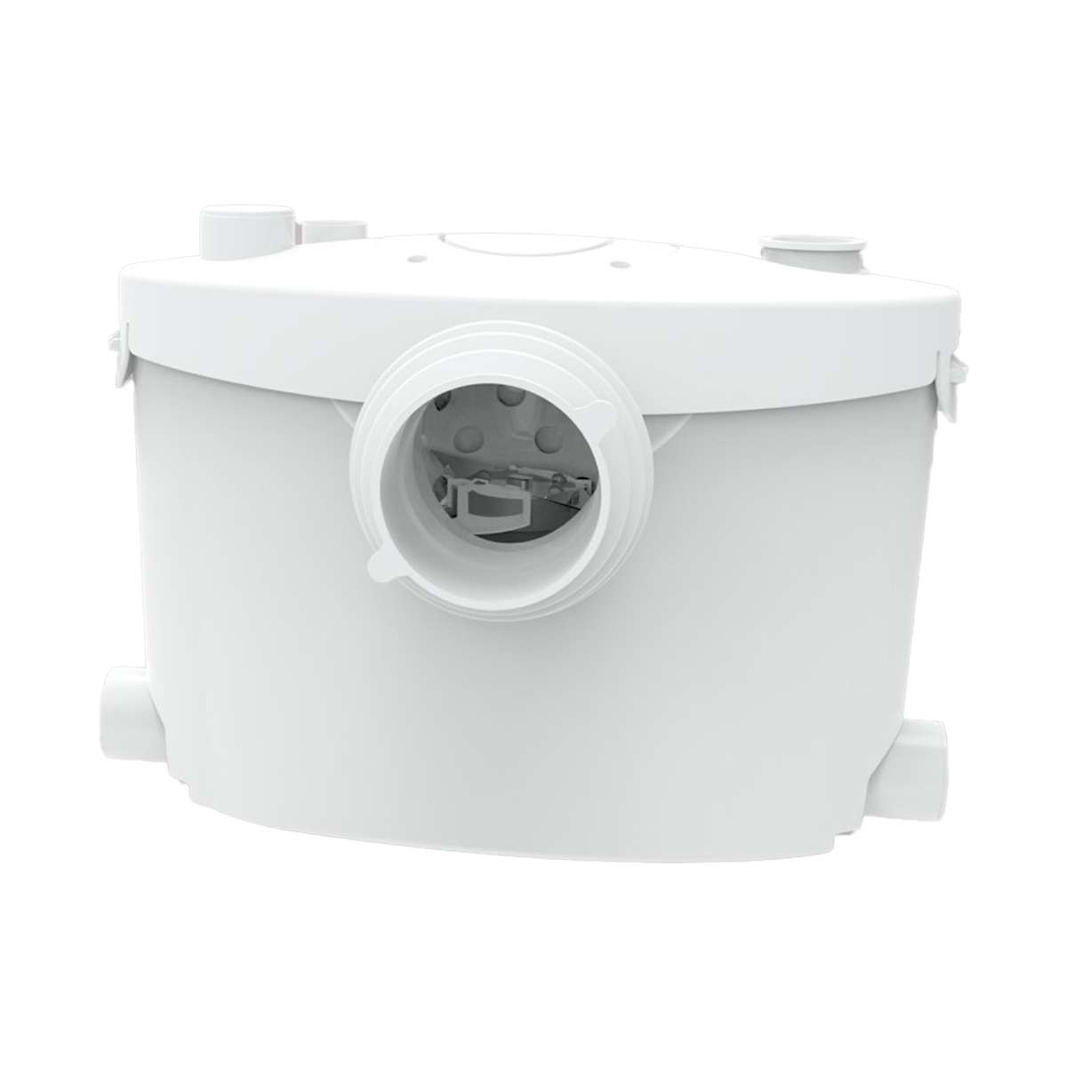 Triturador sanitário Maldic SENSE V4 UP para casa de banho completa com 4 entradas com referência 402 à marca MALDIC