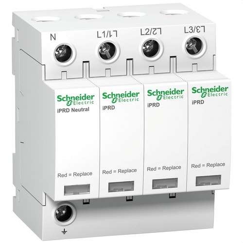 Limitador de sobretensões transitórias tipo 2 Acti9 iPRD40r 3PN com referência A9L40601 à marca SCHNEIDER ELECTRIC