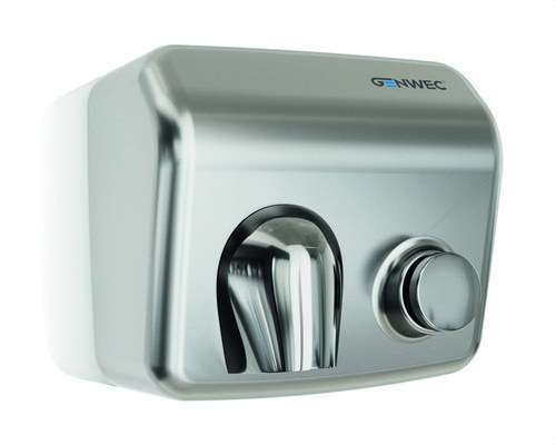 Secador de mãos Classicflow inox acetinado manual com referência GW01 26 04 01 à marca GENWEC
