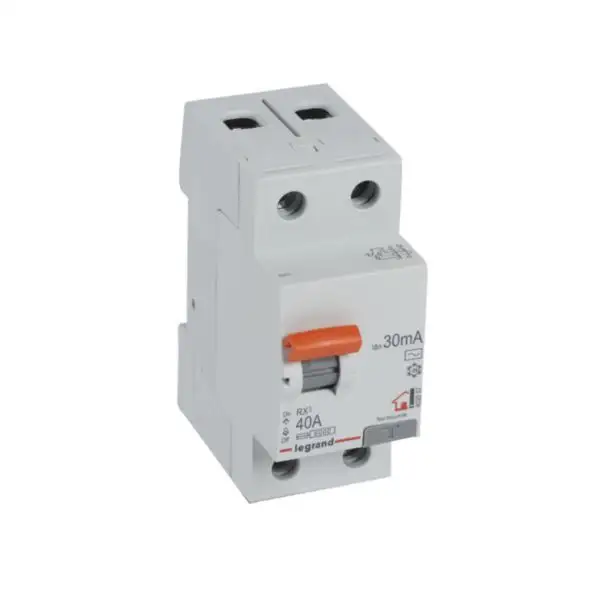 Diferencial RX³ - 2P - 230V~ - 30mA- 40A - Tipo AC com referência 402057 à marca LEGRAND