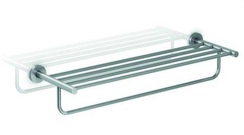 Prateleira toalheiro inox 304 "Gerunda Series" com referência GW05 12 04 01 à marca GENWEC