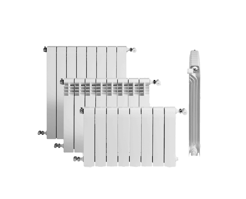 Radiador de água reversível DUBAL SD 60 com 14 elementos com referência 194A26401 à marca BAXI 