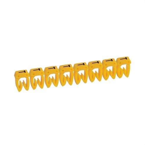 Etiqueta para cablagem CAB 3 - Letra T até 1,5mm2 com referência 038319 à marca LEGRAND