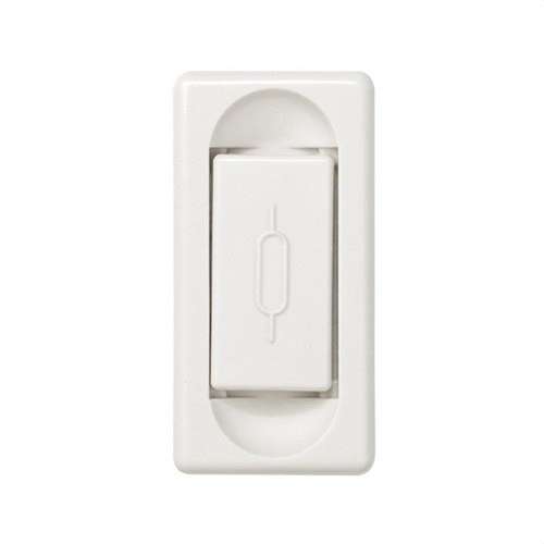 Base fuse holder for semi-element cylindrical fuses 16A 250V and size 5x20mm white Simon 27 Play with reference 27000-34 from the brand SIMON