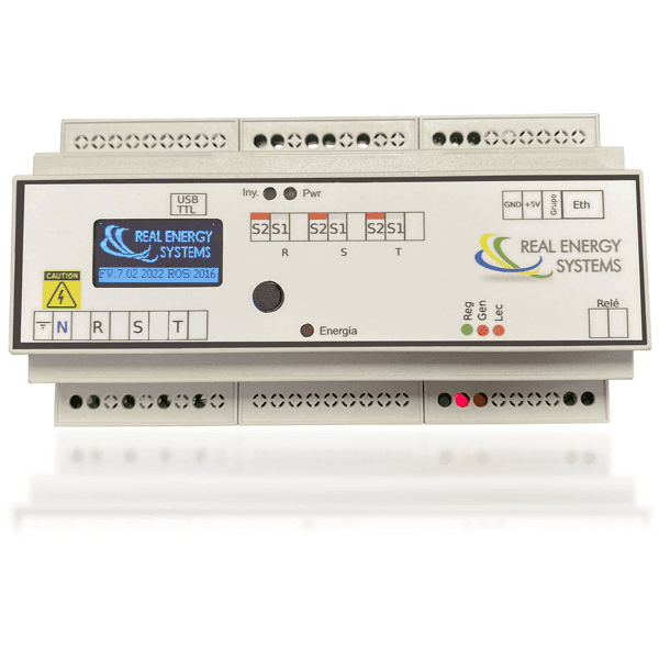 Regulador de potência e controlador para autoconsumo PRISMA 310A com referência PRISMA-310A à marca REAL ENERGY SYSTEMS