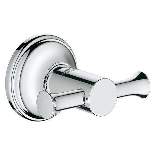 Toalheiro duplo Essentials Authentic cromado com referência 40656001 da marca GROHE