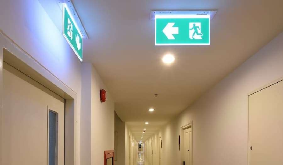 Luz de emergência LED