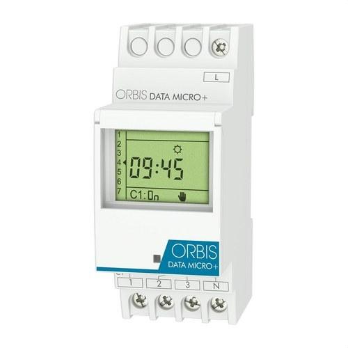 Interruptor horário digital modular Orbis Micro+ 12V com referência OB172072N à marca ORBIS