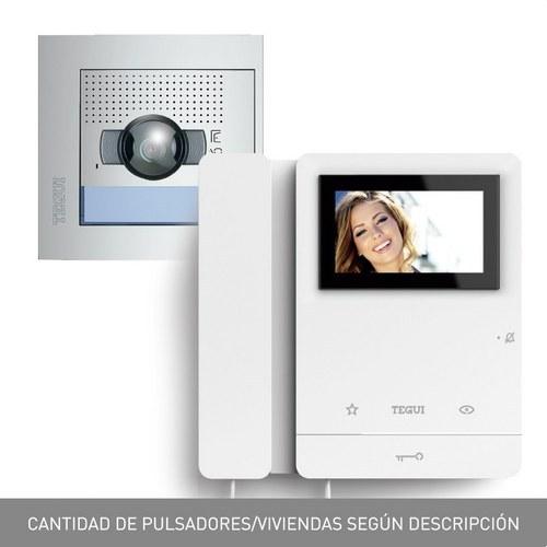 Kit de vídeo porteiro para 1 habitação Tegui Sfera New com monitor Série 8 com referência 378111 da marca TEGUI