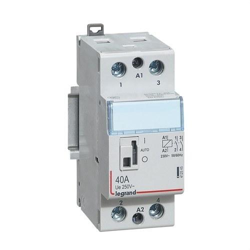 Contactador 40A 2NA 230V com referência 412545 à marca LEGRAND