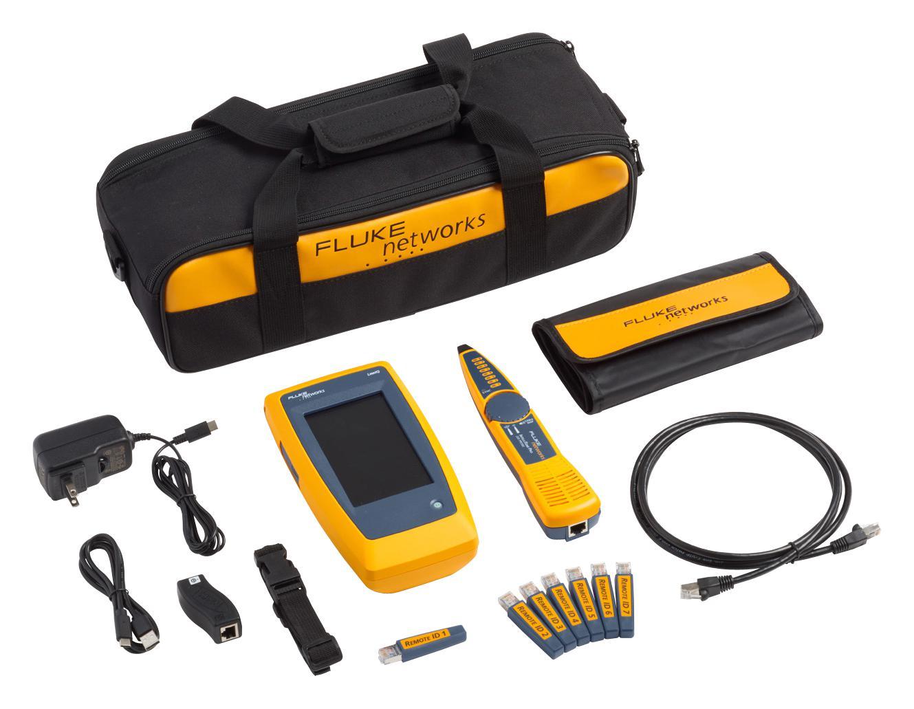 Testador de cabos de rede Fluke Networks LIQ-KIT com referência LIQ-KIT à marca FLUKE NETWORKS