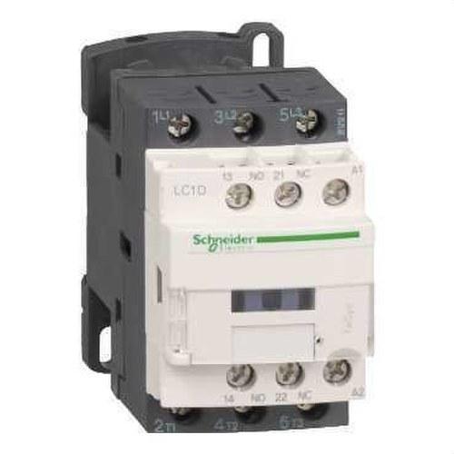 Contacto 12A 1 NA/1 NF 48V 50-60HZ com referência LC1D12E7 à marca SCHNEIDER ELECTRIC