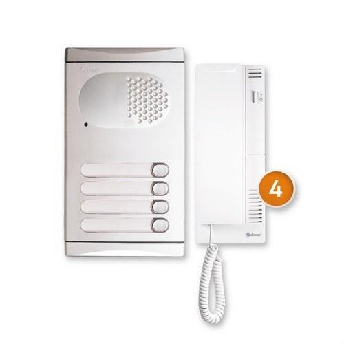 Kit de intercomunicador para 4 habitações 4140/AL com referência 11284140B à marca GOLMAR