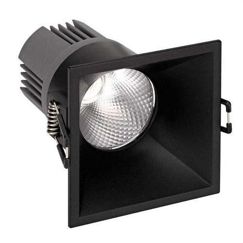 Downlight LED 703.22 Confort Quadrado 3000K WIDE FLOOD preto com referência 70322038-483 à marca SIMON