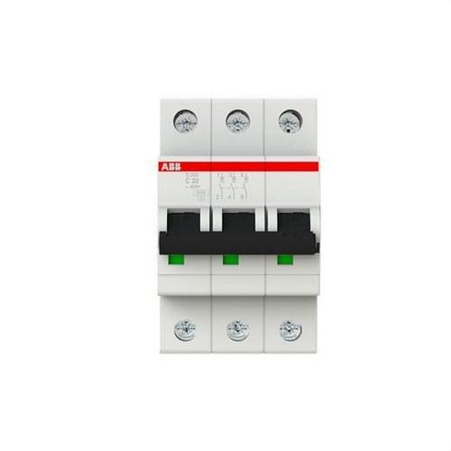 Interruptor magnetotérmico S203-C20 3P 20A Curva C 10kA com referência 2CDS253001R0204 à marca ABB