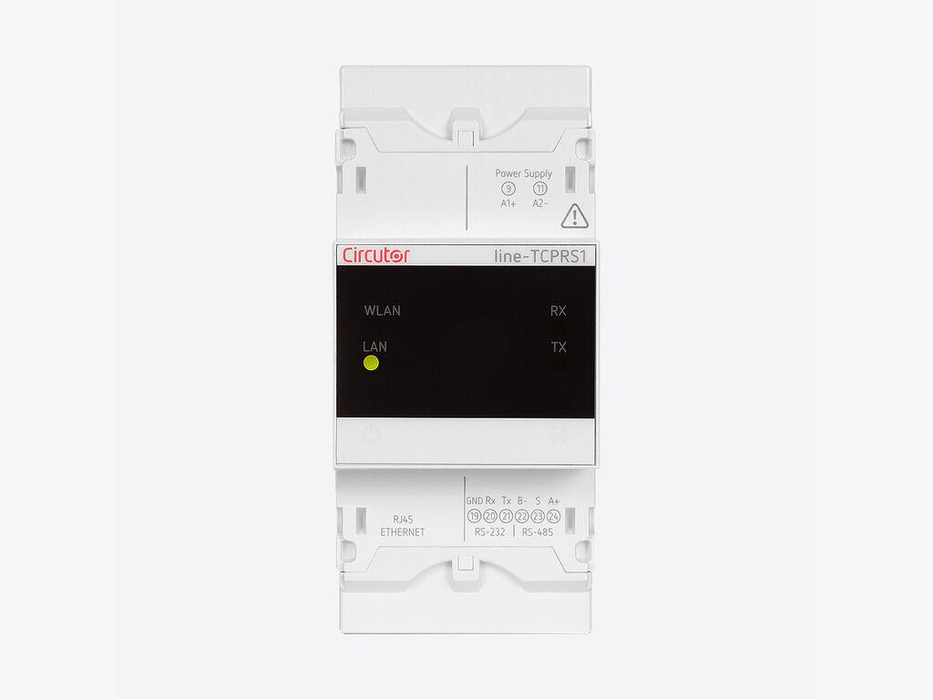 Conversor RS-485/RS-232 para Ethernet/WiFi Circutor Line-TCPRS1 com referência M62411. à marca CIRCUTOR