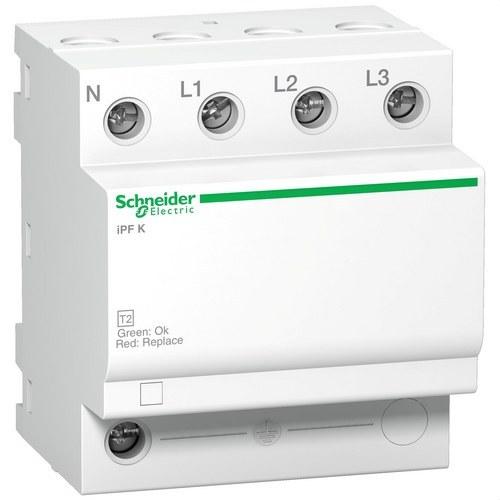 Limitador de sobretensões transitórias tipo 2 Acti9 iPFK65 65KA 340V 3P+N com referência A9L15586 à marca SCHNEIDER ELECTRIC