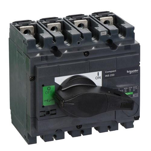 Interruptor de carga não automático INS250 4P com referência 31107 à marca SCHNEIDER ELECTRIC