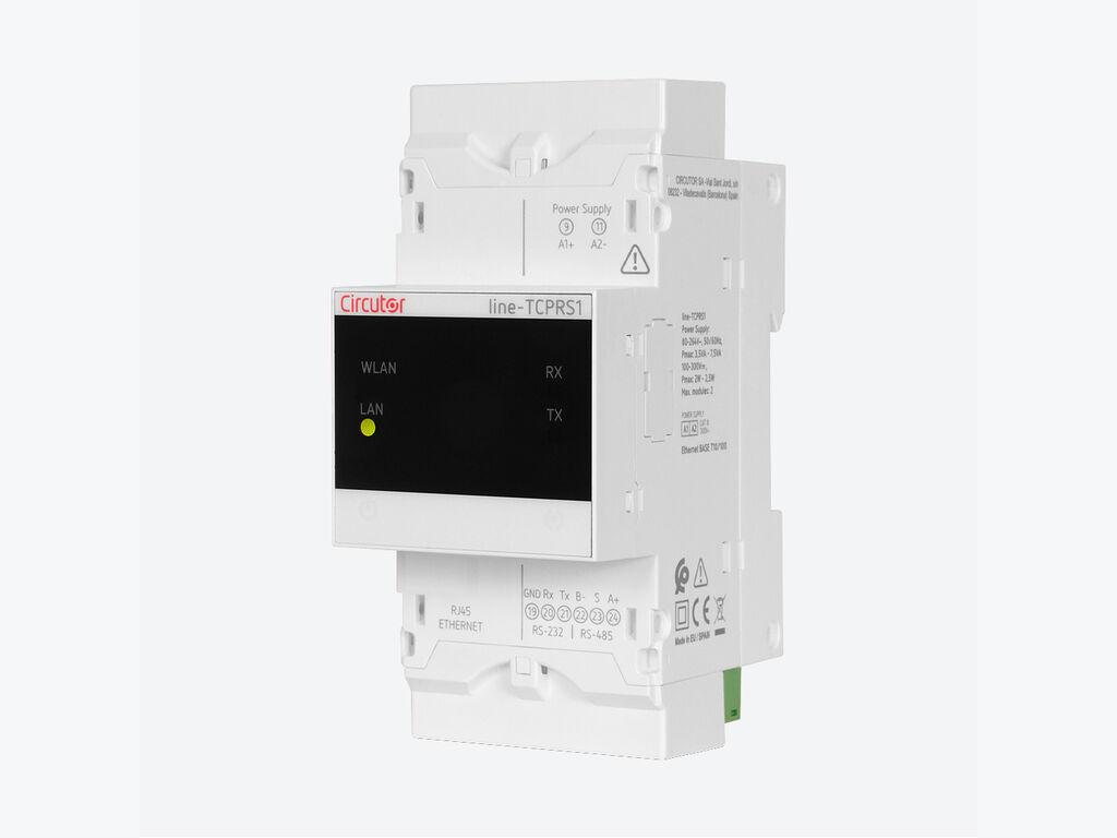 Conversor RS-485/RS-232 para Ethernet/WiFi Circutor Line-TCPRS1 com referência M62411. à marca CIRCUTOR