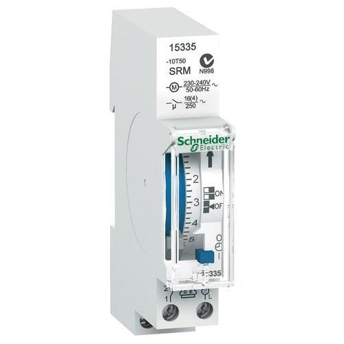 Temporizador analógico IH 24H com 1 módulo SRM 1C-16A com referência 15335 à marca SCHNEIDER ELECTRIC