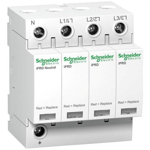 Limitador de sobretensões transitórias Tipo 2 iPRD40 40KA 350V 3P+N com referência A9L40600 à marca SCHNEIDER ELECTRIC