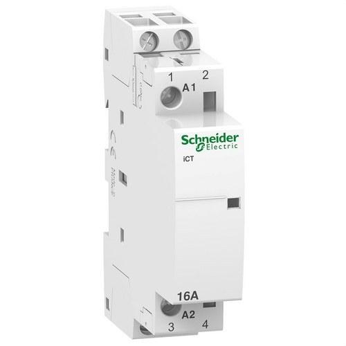 Contator modular Acti9 iCT 16A 2P 2NA 230/240V CA com referência A9C22712 à marca SCHNEIDER ELECTRIC