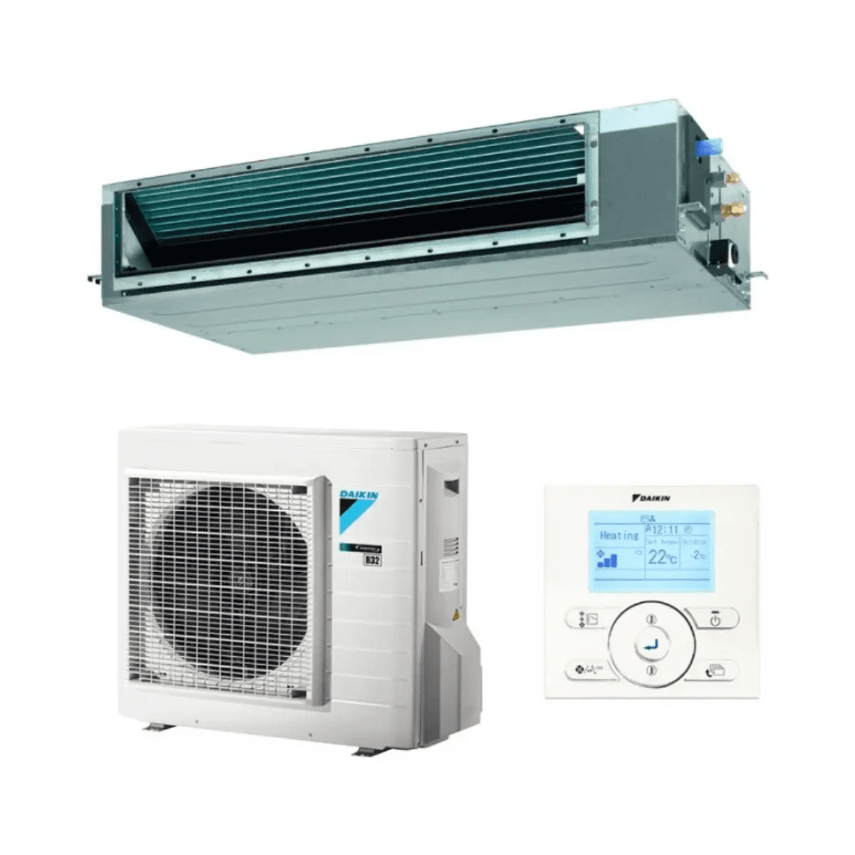Ar condicionado de duto Daikin Sky Air Active ADEAS35A 3,4 kW 12000 BTU