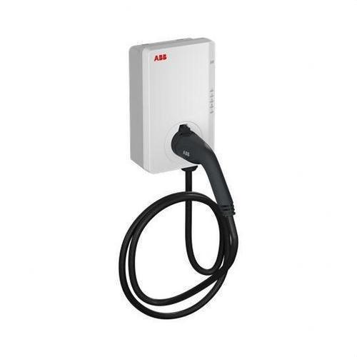 Carregador de carro elétrico monofásico ABB Terra AC 7,4kW com cabo de 5 metros tipo 2 com referência 6AGC082155 à marca ABB