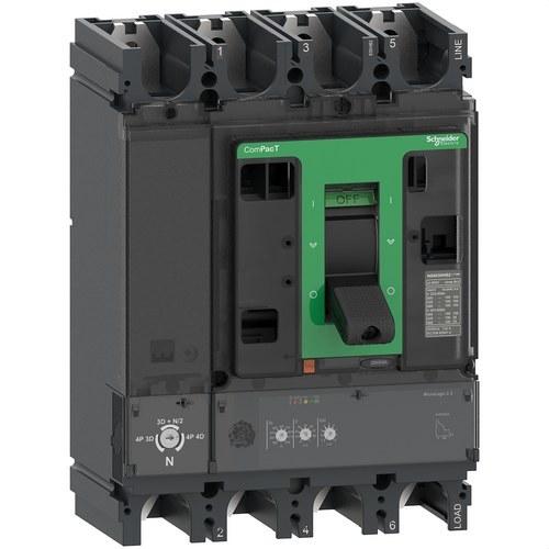 Interruptor automático ComPacT NSX400N 50kA AC 4P4R 400A Micrologic 2.3 com referência C40N42D400 à marca SCHNEIDER ELECTRIC