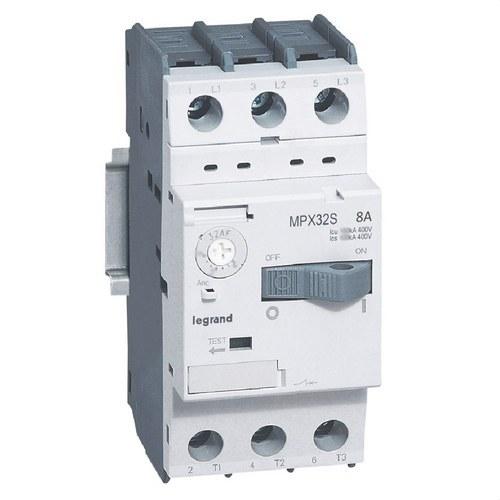 Arrancador de motor MPX 32S 5-8A com referência 417309 à marca LEGRAND