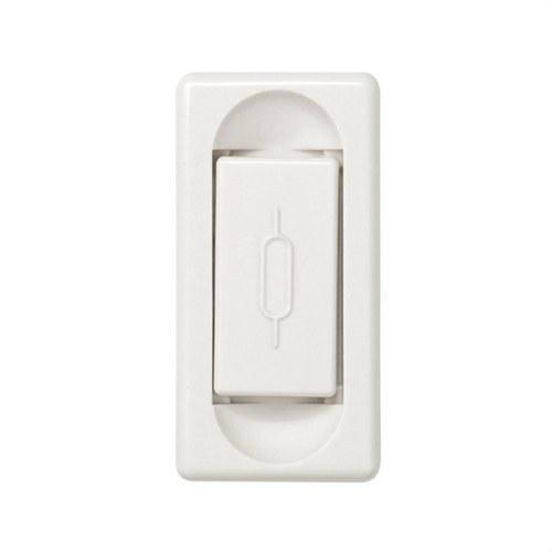 Suporte de fusível de meio módulo para fusíveis cilíndricos 16A 250V e tamanho 5x20mm branco Simon 27 Play com referência 27000-34 à marca SIMON