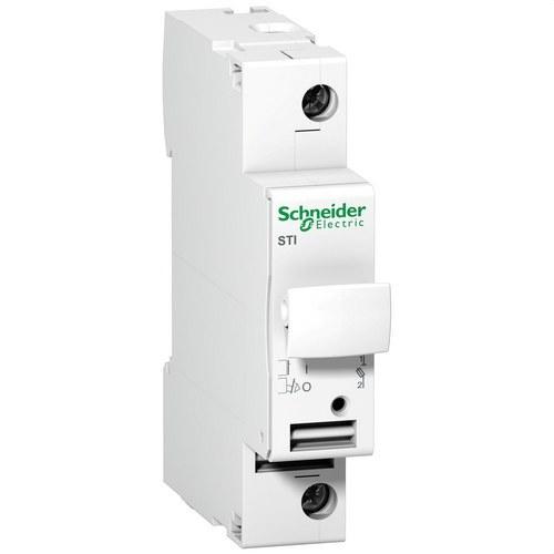 Seccionador de fusíveis STI 1P 400V com referência A9N15635 à marca SCHNEIDER ELECTRIC