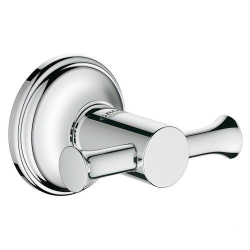 Toalheiro duplo Essentials Authentic cromado com referência 40656001 à marca GROHE