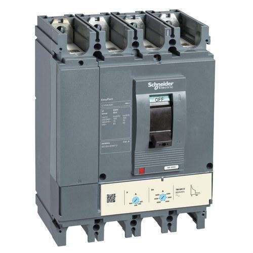 Disjuntor CVS400F TM400D 4P 4R com referência LV540312 à marca SCHNEIDER ELECTRIC