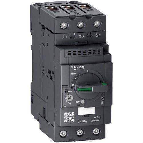 Interruptor automático de motor TeSys GV3 3P 70-80A EverLink com referência GV3P80 à marca SCHNEIDER ELECTRIC