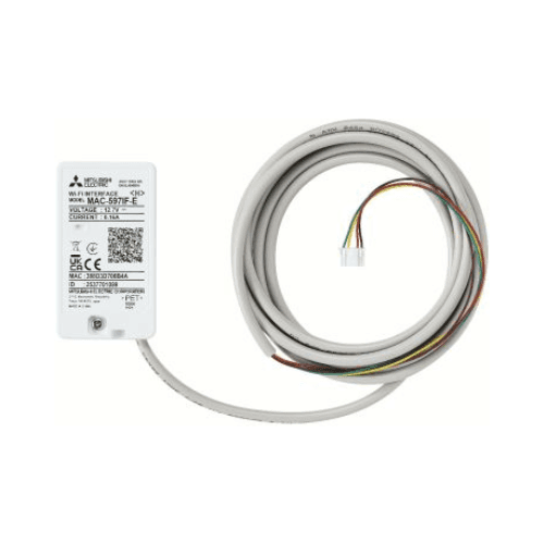 Controlador WiFi para ar-condicionado Mitsubishi MAC-597IF com referência MAC-597IF-E à marca MITSUBISHI
