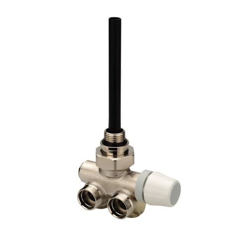 Válvula termostatizável monotubo Toalheiro parede cabeça esquerda rosca macho 1/2" com referência 52110 à marca ORKLI