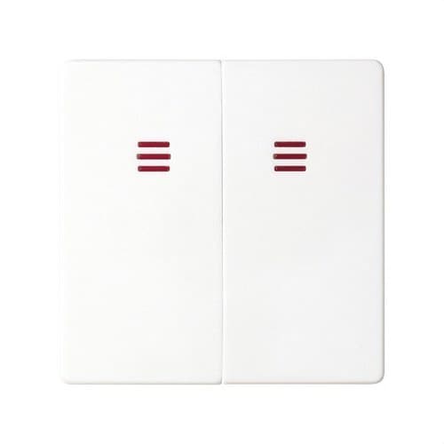 Double Key with Viewer for White Control Mechanisms Simon 82 with reference 82025-30 from the brand SIMON