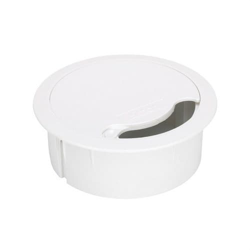 Cable Outlet for Installation in Raised Floor or White Furniture Simon 500 Cima with reference 52055000-030 from the brand SIMON