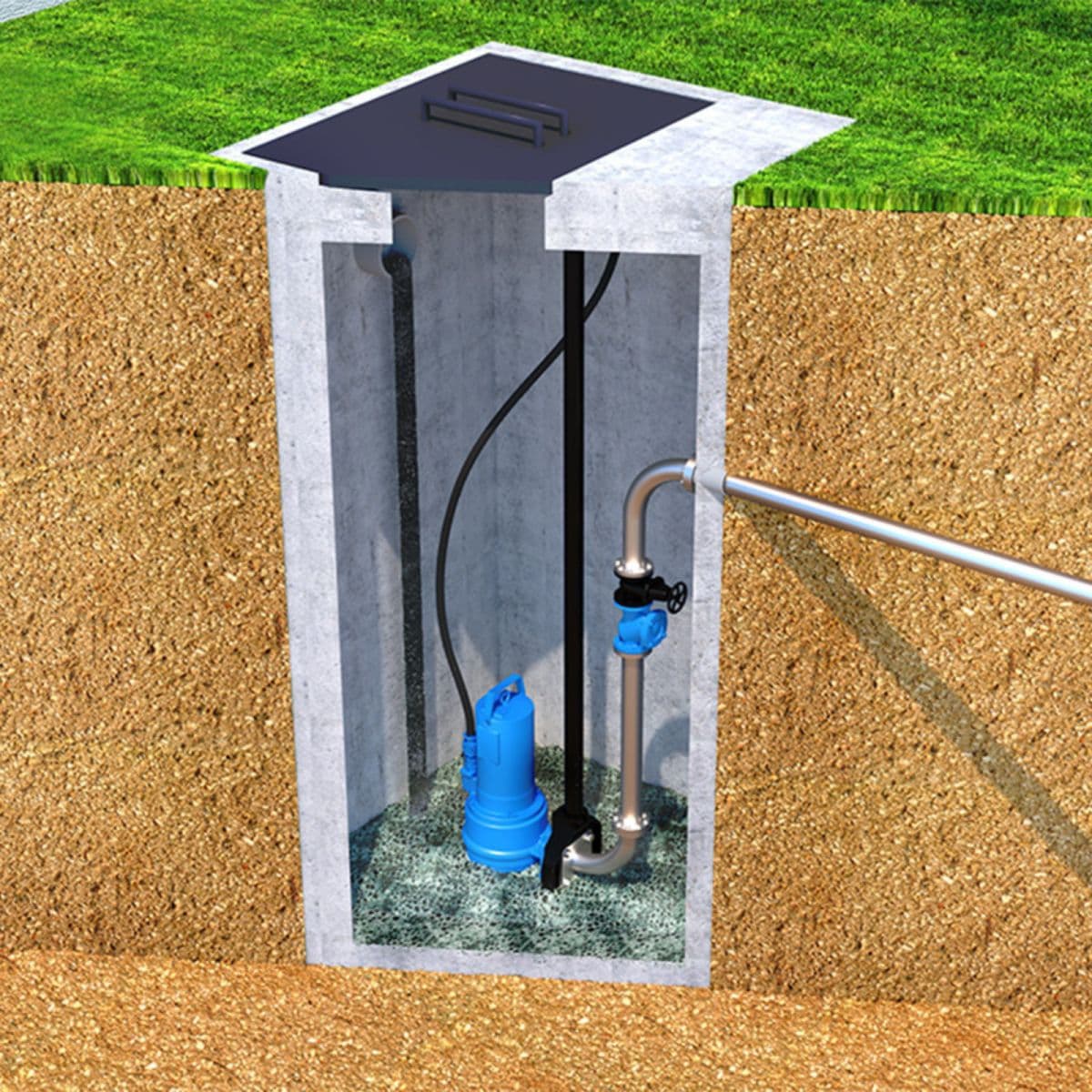 SFA Sanipump ZFS 71.2 EX T Three-Phase Submersible Pump with reference ZFS-003 from the brand SFA SANITRIT
