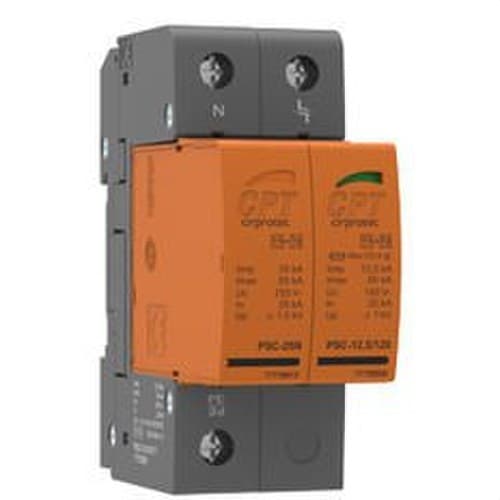 Protetor contra sobretensões transitórias PSC2-230-TT 1P+N 12,5kA 2 módulos desconectável com referência 77738205 à marca CIRPROTEC
