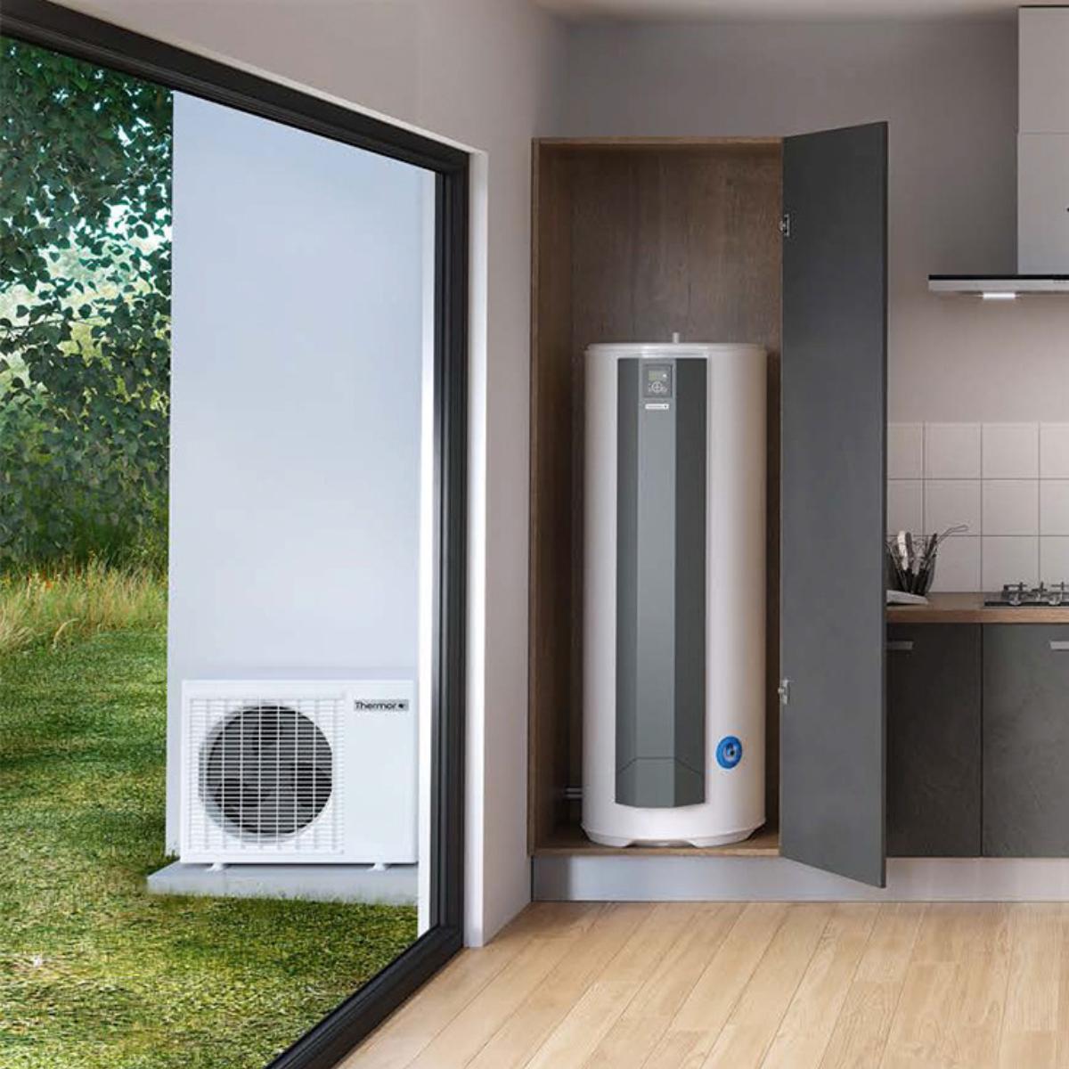 Bomba de calor para AQS Thermor Aéromax Split de 270 litros com referência 602120 à marca THERMOR