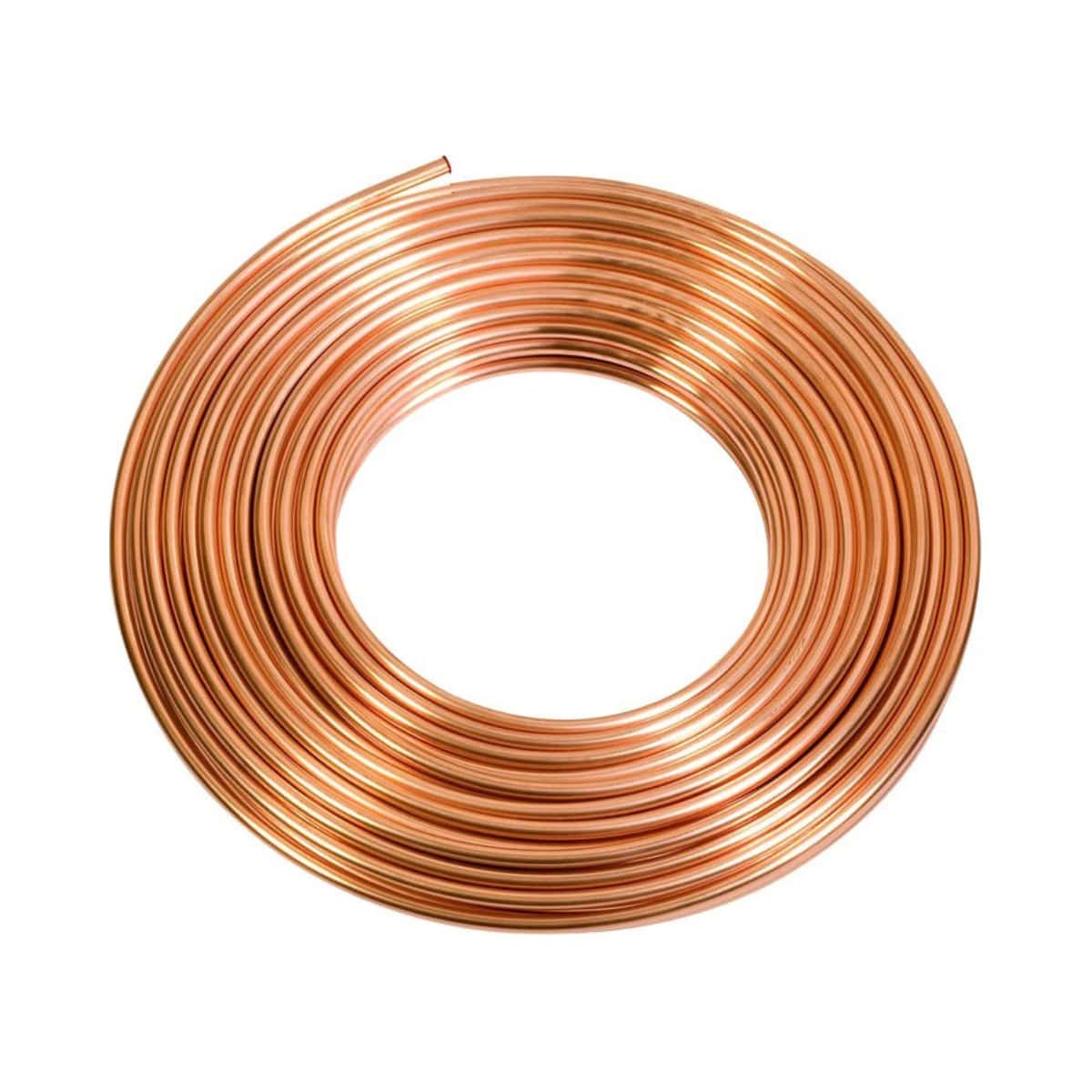 Rolo de cobre frigorífico de 3/8"x0,80mm - Rolo de 15 metros com referência R038EN à marca TUBERIA COBRE
