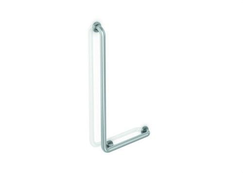 Barra de apoio de 90º parede inox acetinado direita com referência GW11 16 04 01 à marca GENWEC