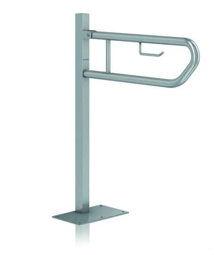 Foldable Support Bar 750mm with White Steel Column with reference GW11 09 03 00 from the brand GENWEC