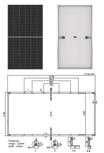 Pack of 31 Longi HI-MO5m LR5-72HPH-555M 555W Solar Panels with reference LR5-72HPH 555WP from the brand LONGI